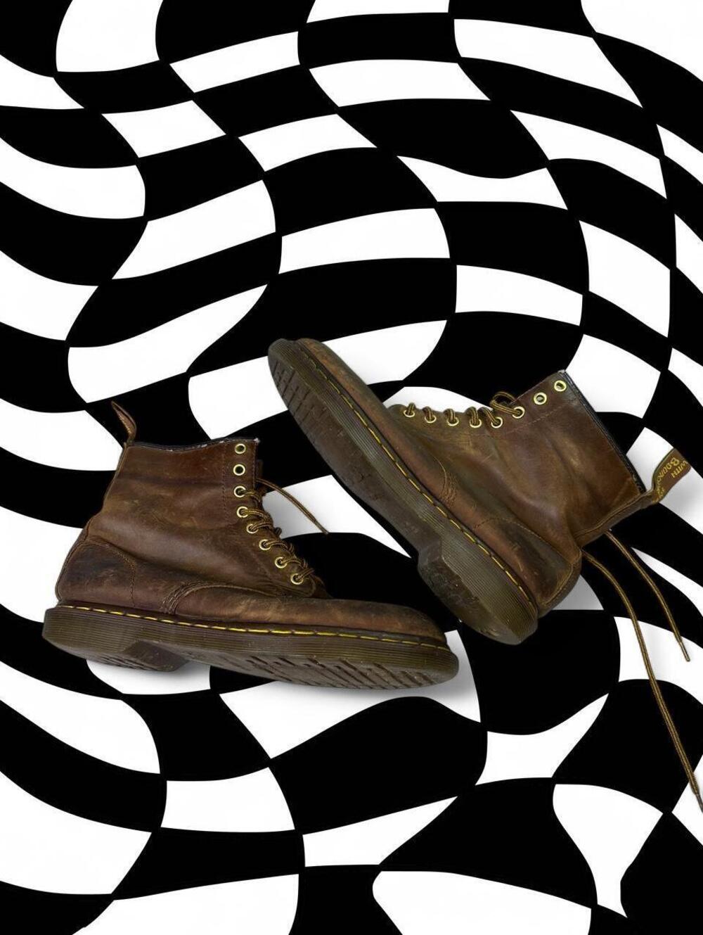 Dr. Martens Brown Leather Boots